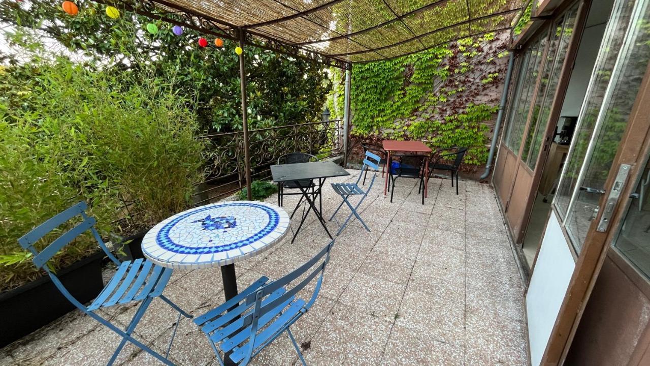 Chambre Tropicale Au Domaine De L'Aven Villeneuve-Minervois Esterno foto